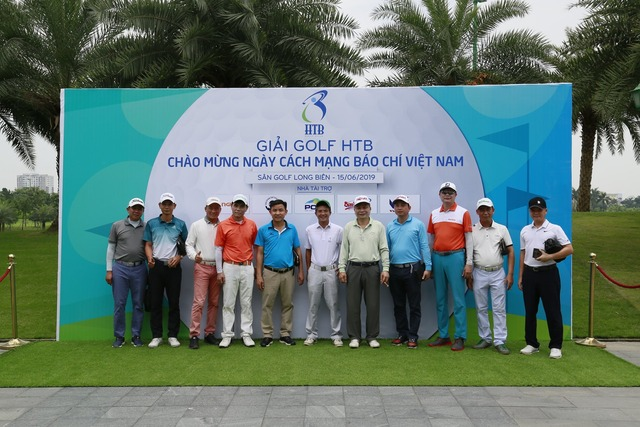Backdrop sự kiện “Giải Golf HTB” do sự kiện Hưng Thịnh thiết kế và thi công